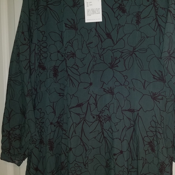 New acacia paradise dhermi maxi dress green P XS - Picture 4 of 15
